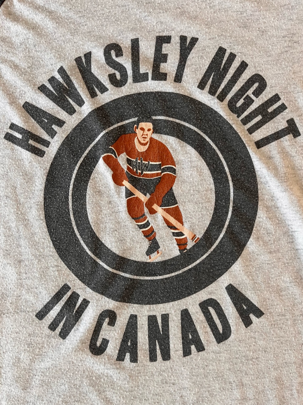 Hawksley Workman “Hawksley Night in Canada” 3/4 Sleeve Baseball Tee